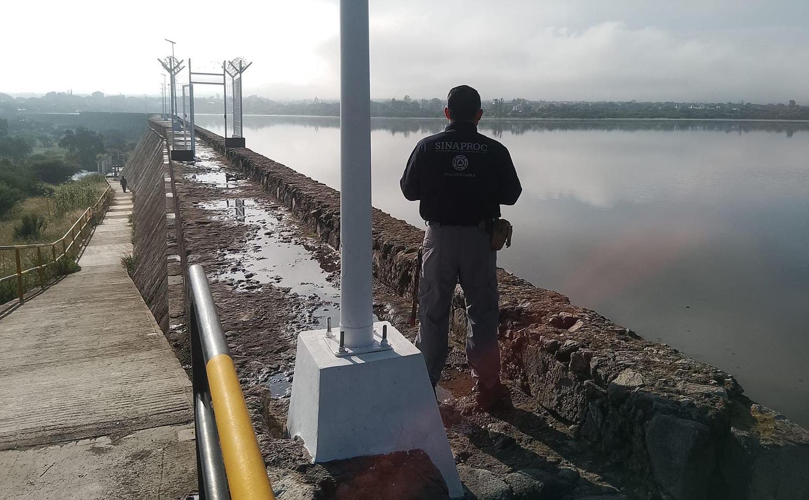 El municipio de Tequisquiapan y Conagua realizan trabajos de prevención en presas