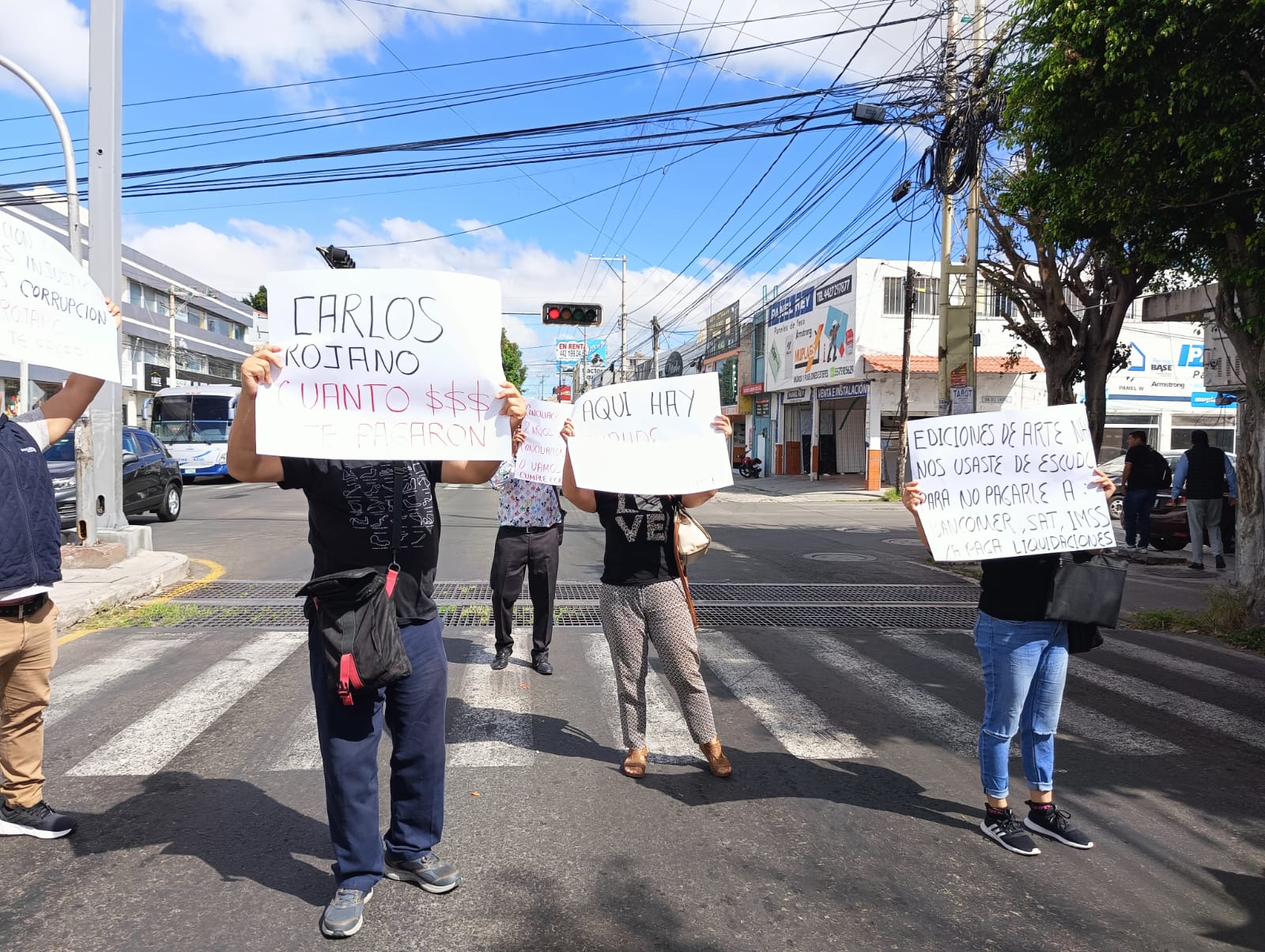 Ex trabajadores de Landín exigen reconocimiento de adjudicación ante Junta Local de Conciliación y Arbitraje