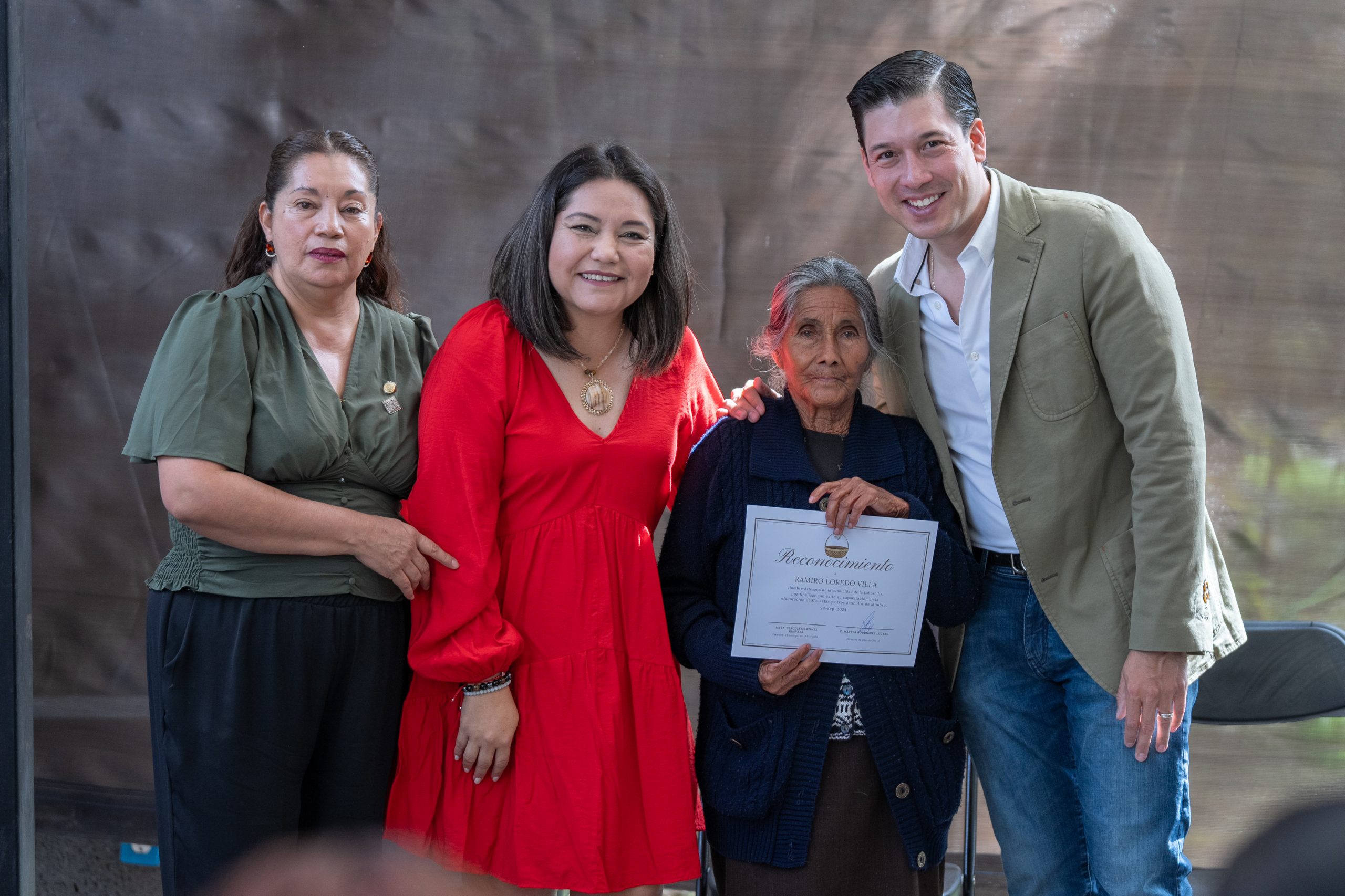 Claudia Martínez clausura taller “proyecto del mimbre” para el autoempleo en El Marqués