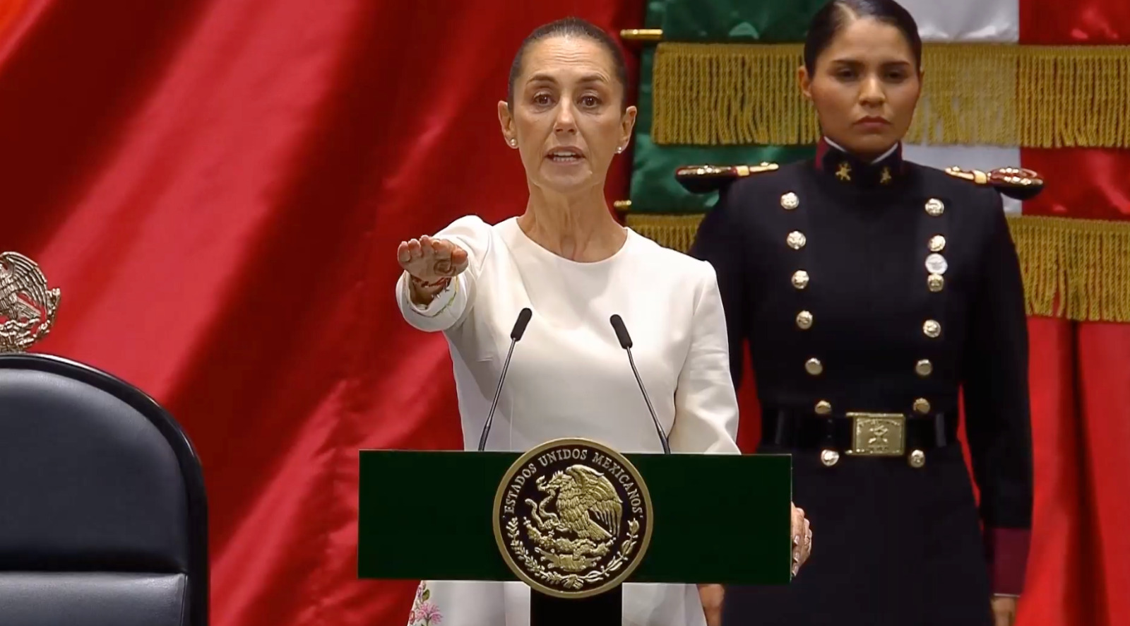 “Llegamos porque no llego sola” Claudia Sheinbaum Presidenta de México