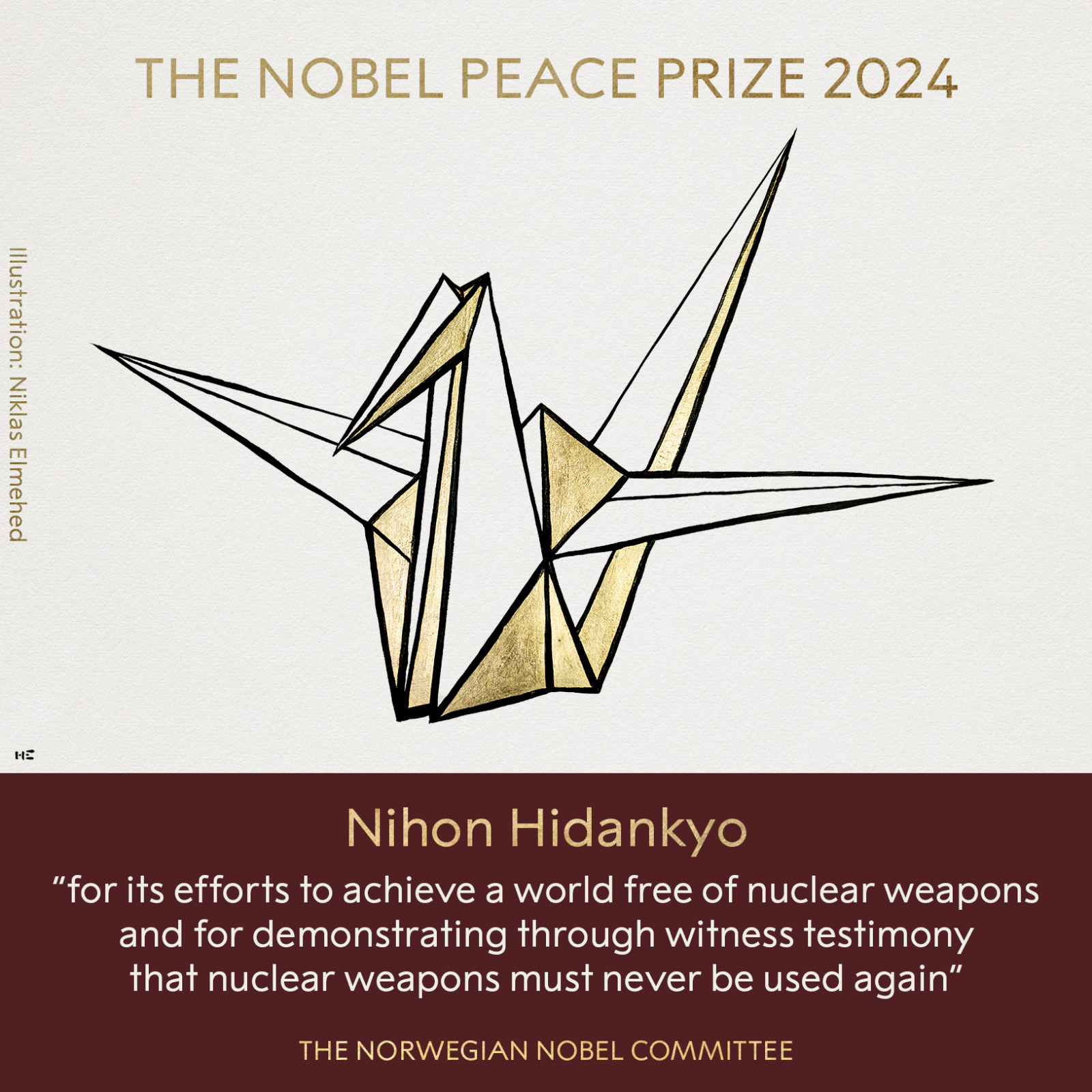 Nobel de la Paz 2024 reconoce a sobrevivientes de Hiroshima y Nagasaki