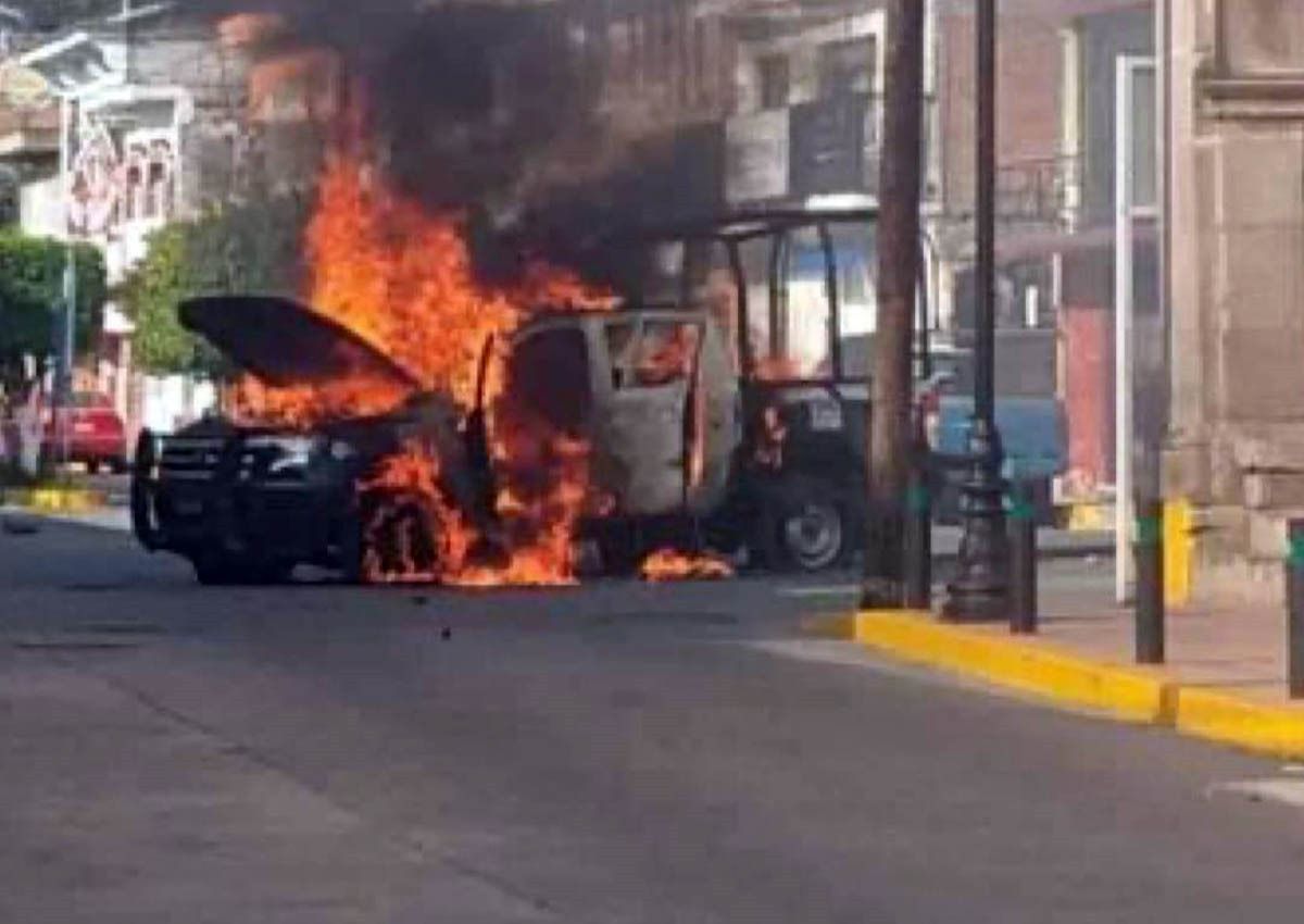 Segundo ataque con explosivos a instalaciones policiales en Guanajuato, ahora en Jerécuaro