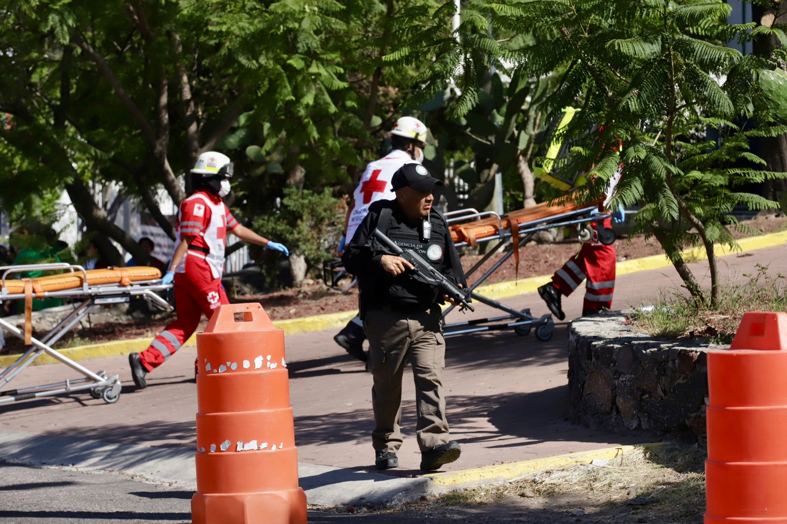 FGR Querétaro realizó un simulacro de un ataque armado en sus instalaciones