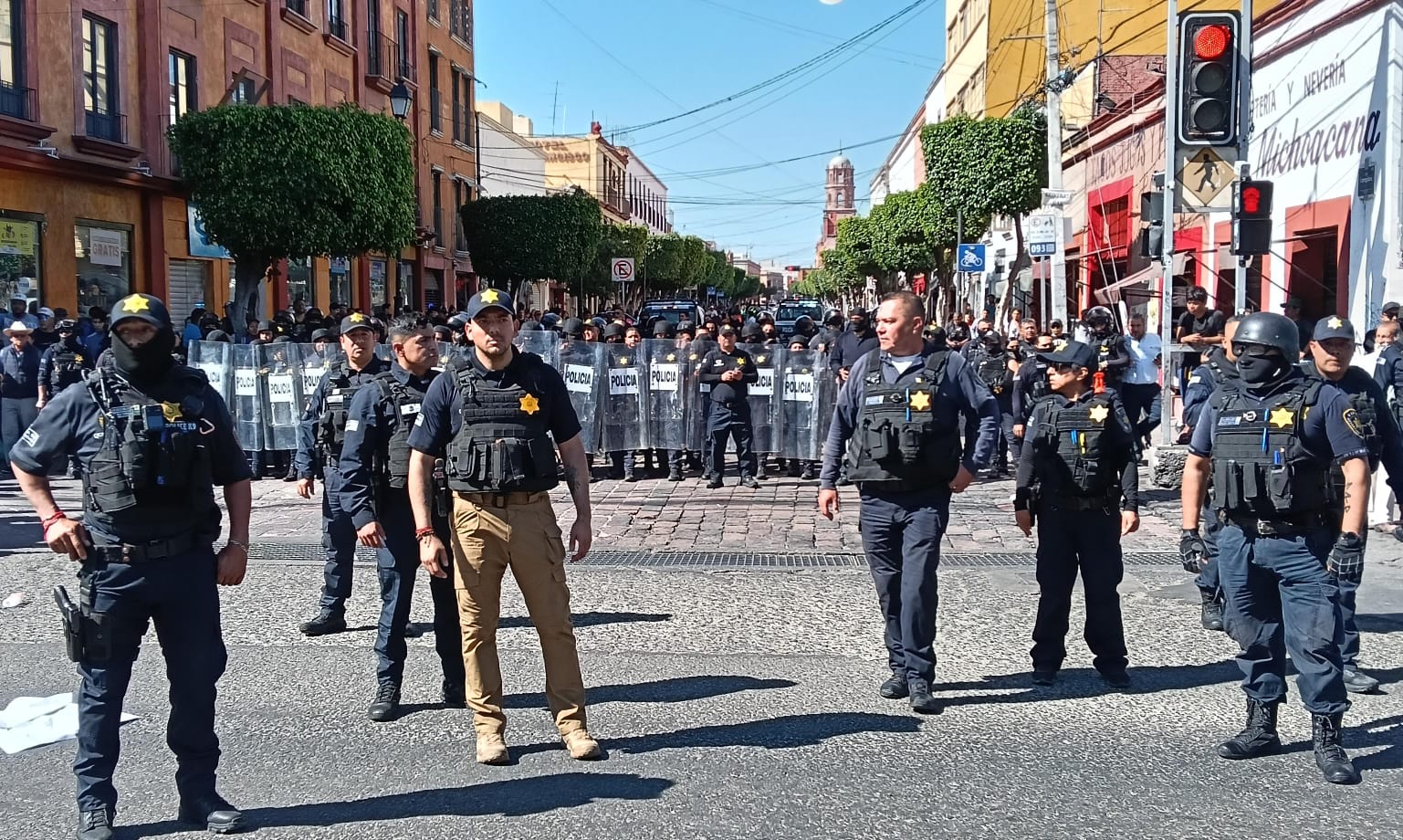 Operativo en Centro Histórico dejó a 10 personas detenidas