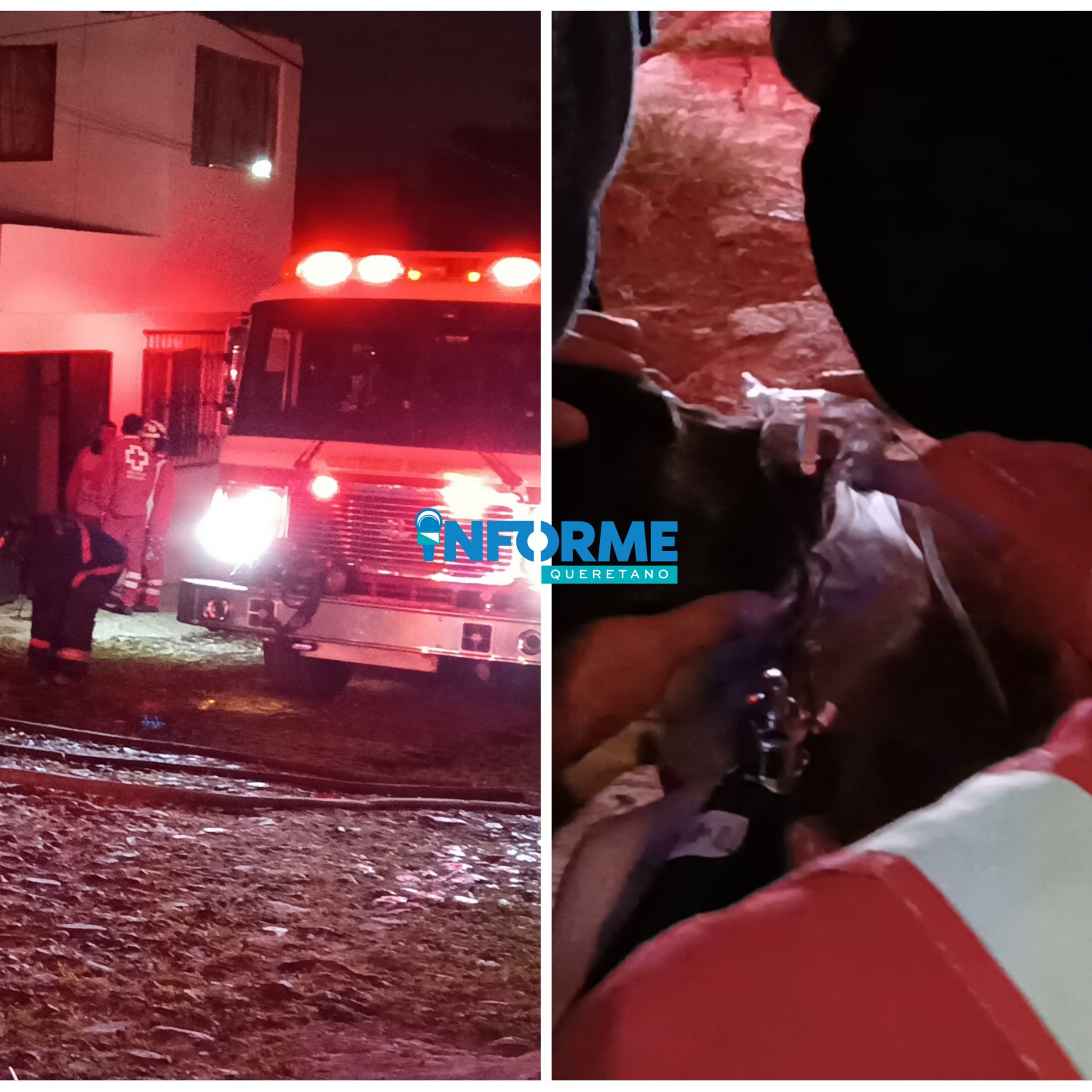 Salvan a dos lomitos de un incendio en casa habitación en Lázaro Cárdenas