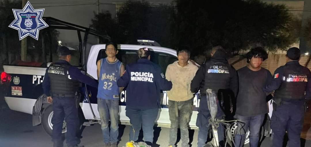 Policías de Colón detuvieron a tres sujetos por robo