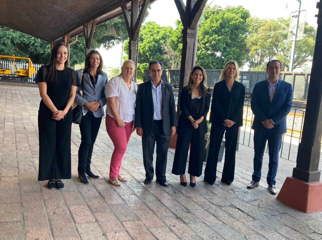 Visita Manuel Carvalho, Embajador de Portugal en México espacios de la Secretaría de Cultura del Municipio