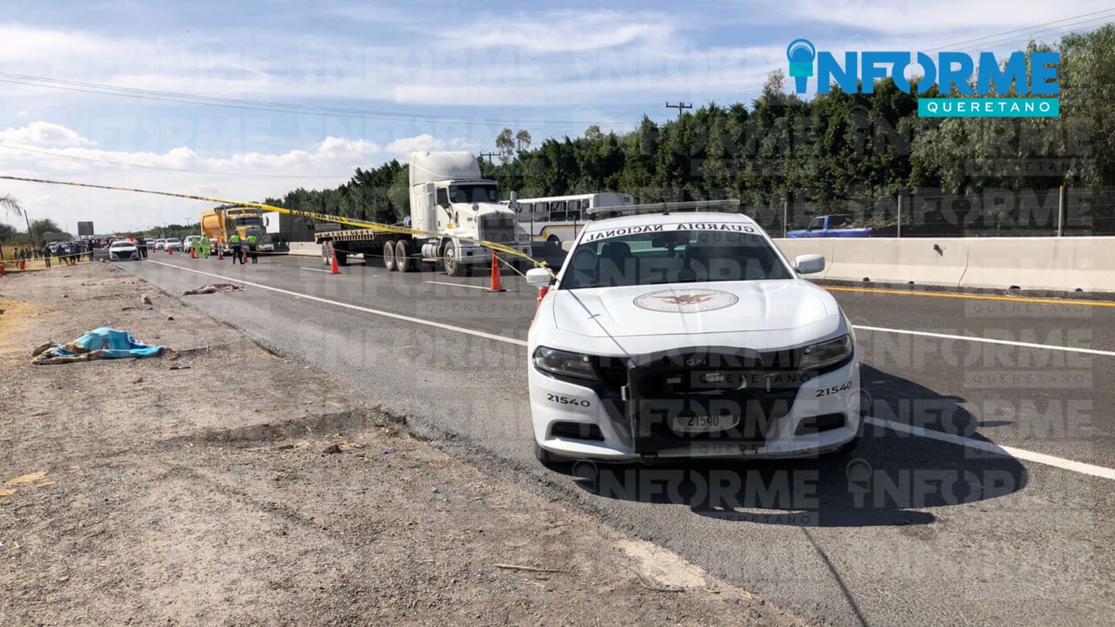 Dos muertos y un lesionado en trágico accidente en la Libre a Celaya