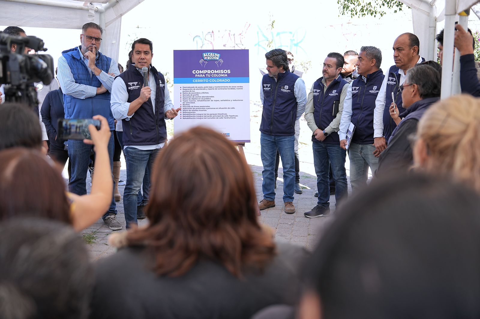 Como nunca antes hay un gobierno municipal cercano y trabajando para ustedes: Felifer Macías