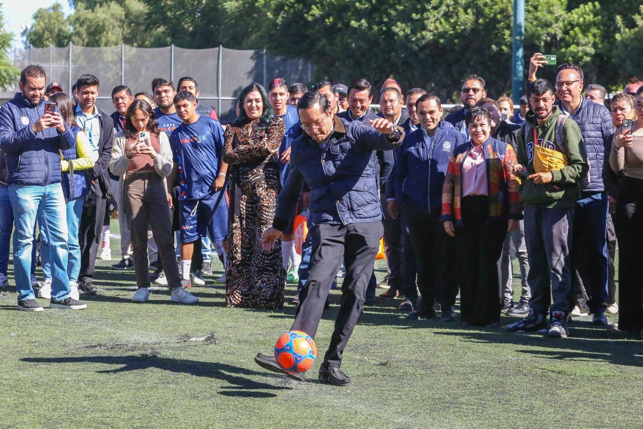 Chepe Guerrero y Mauricio Kuri inauguran segunda edición de la Copa Valores