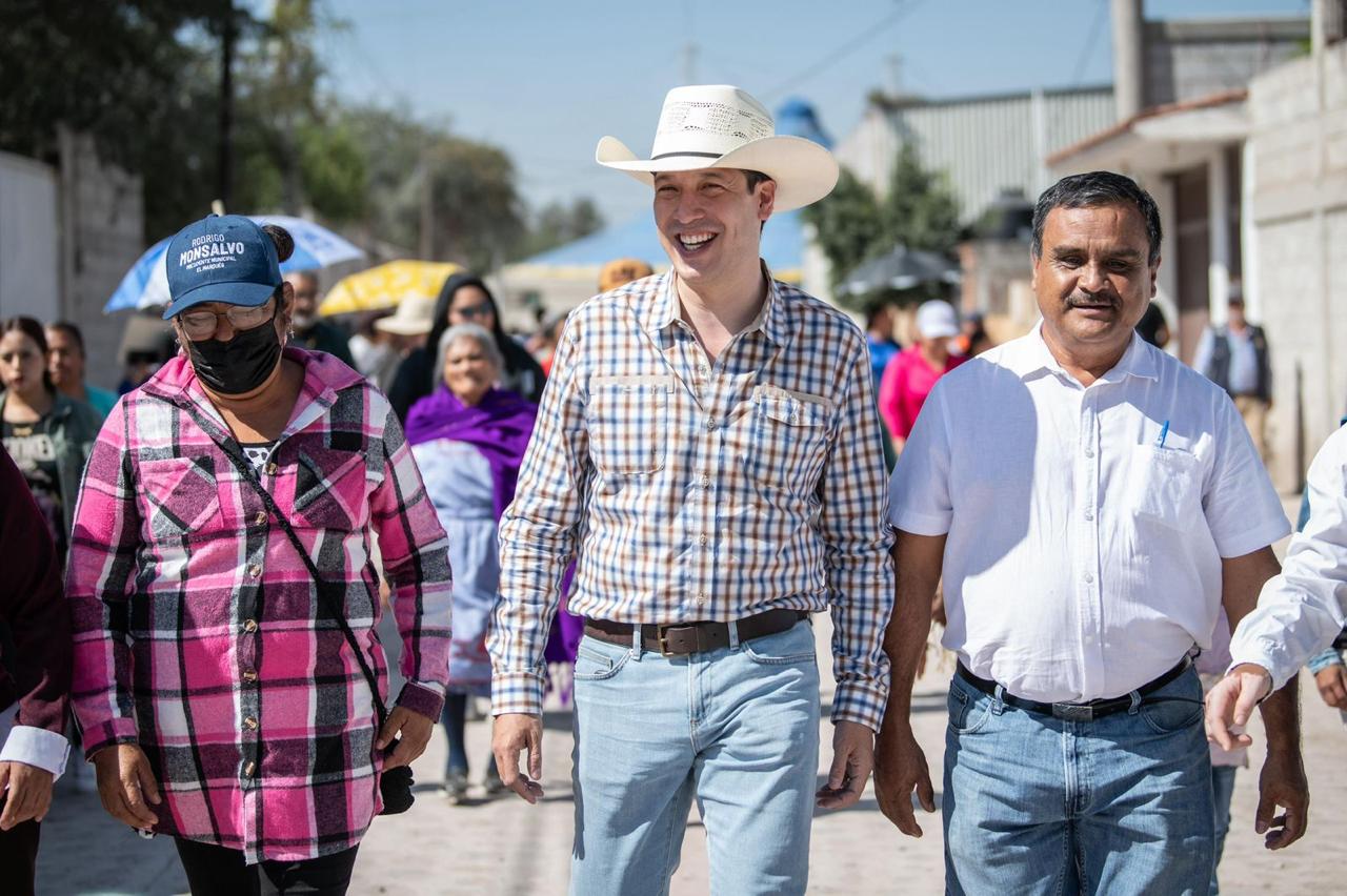 No habrá aumento en el predial y realizaremos más obras en beneficio de las familias de El Marqués: Rodrigo Monsalvo