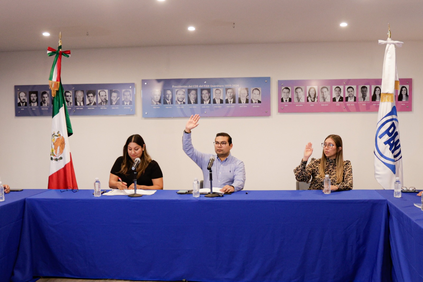 Toman protesta integrantes del Comité Directivo Estatal del PAN en Querétaro