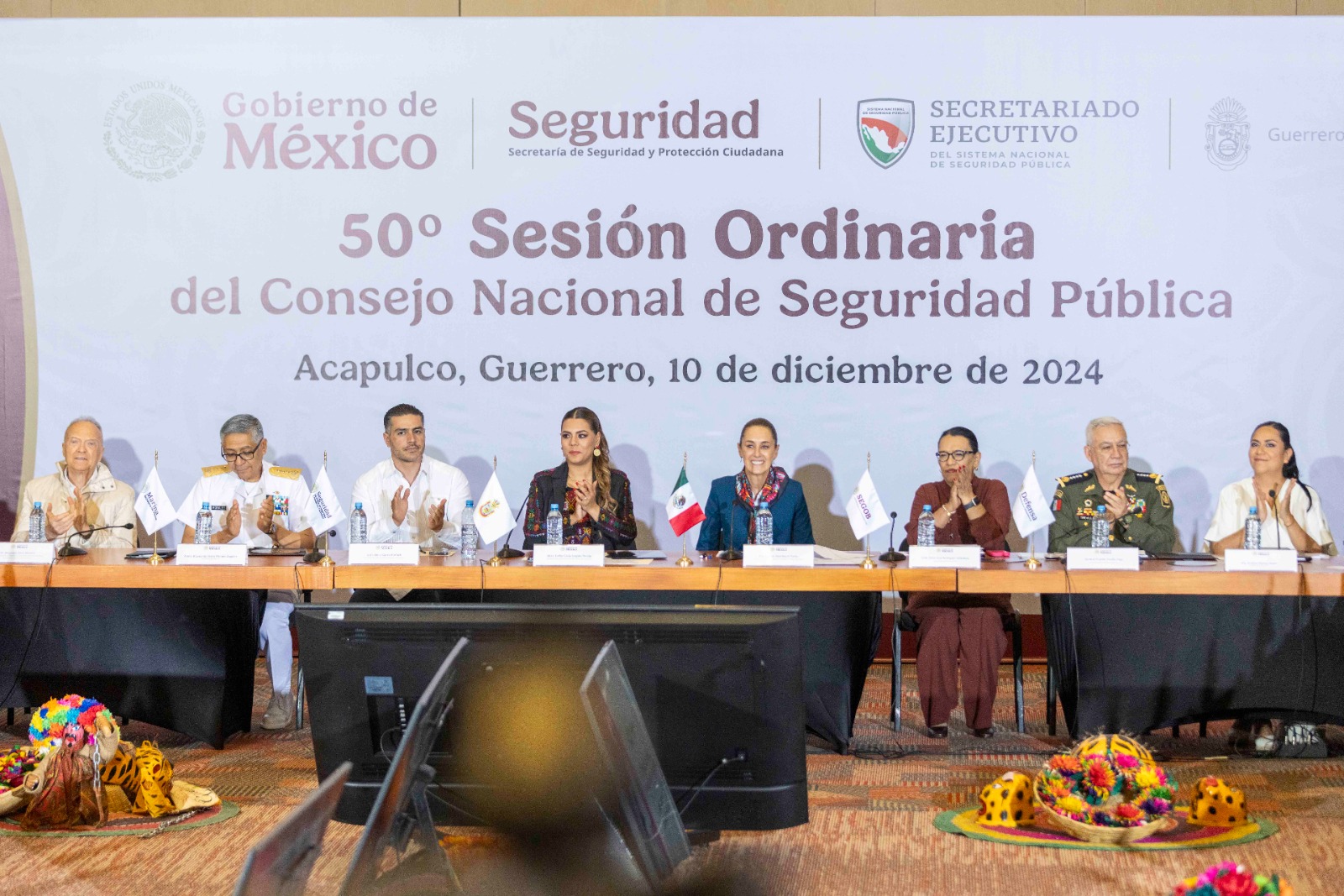 Participa Gobernador en la 50 Sesión Ordinaria del Consejo Nacional de Seguridad Pública