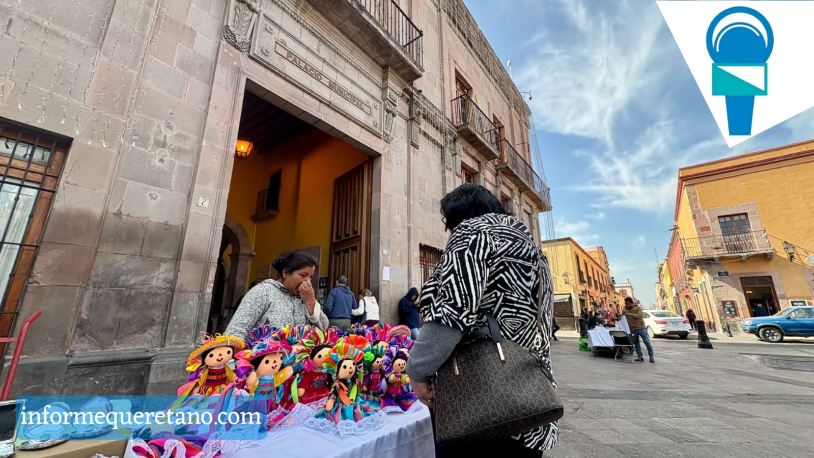 Reconoce alcalde que se permitió a artesanos vender en las calles por temporada