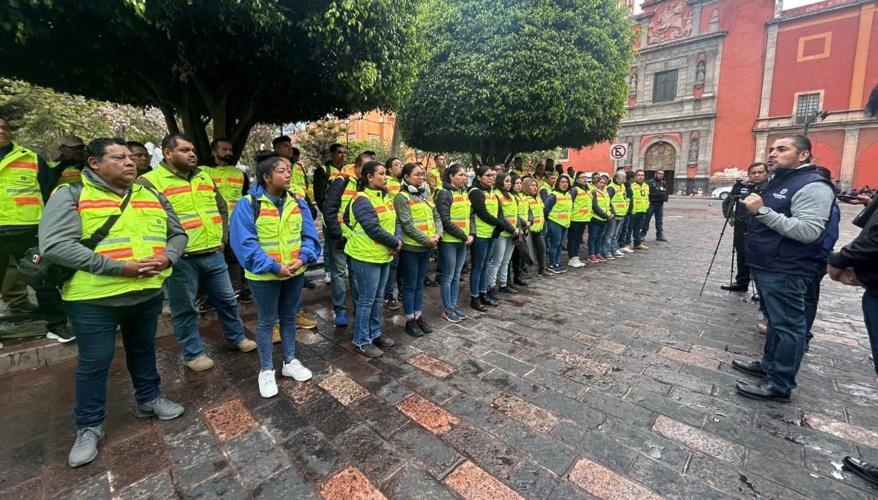 Municipio de Querétaro refuerza supervisión en el Centro Histórico