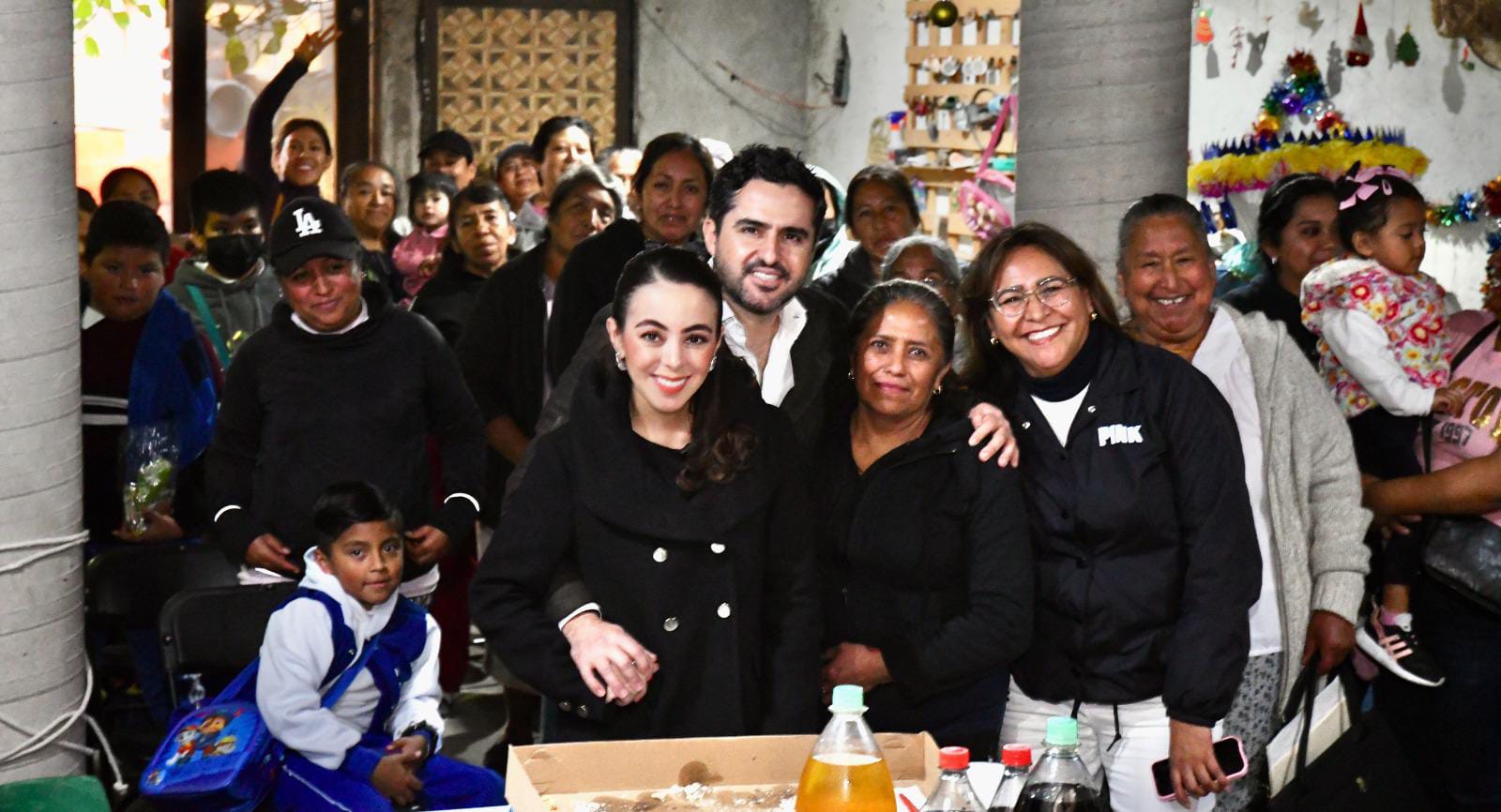 En Tequisquiapan, inaugura Agustín Dorantes más Casas Amigas y entrega apoyos para habitantes de comunidades