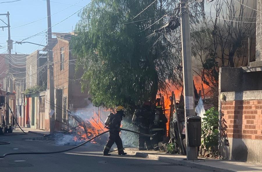 Mueren dos perritos durante incendio de vivienda en Felipe Carrillo Puerto