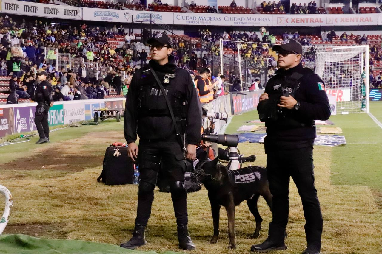 POES implementará operativo para garantizar un ambiente familiar en el Querétaro vs Pumas