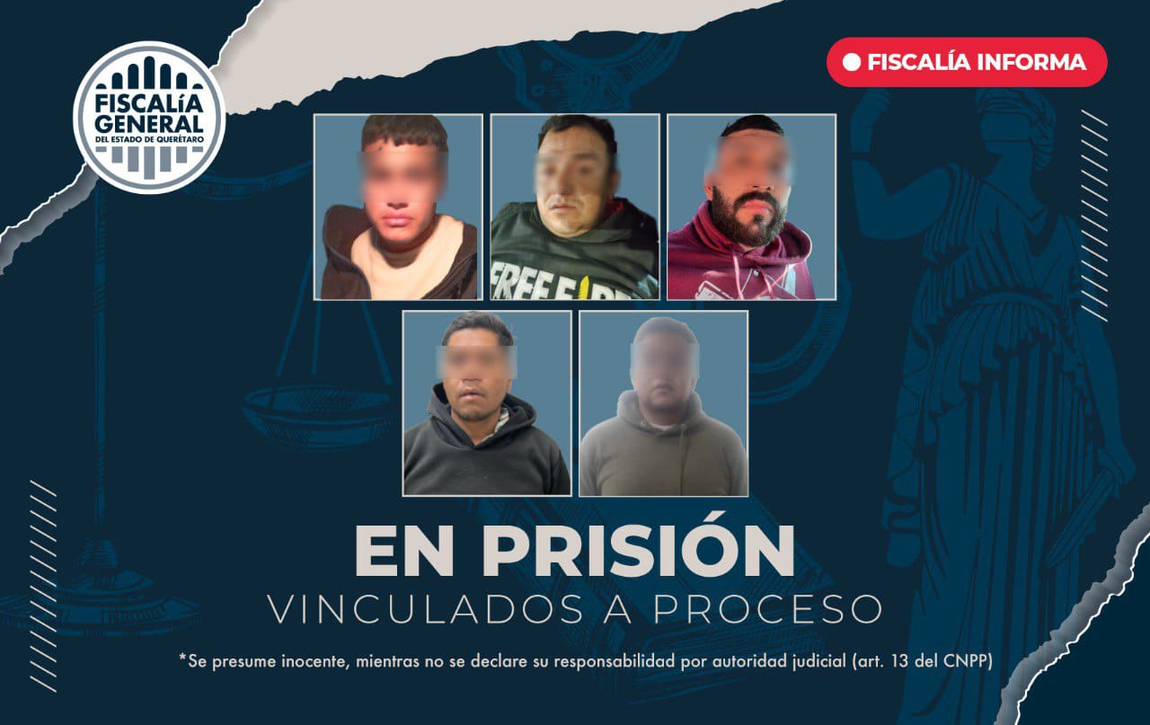 Cinco detenidos y en prisión por homicidio de un hombre en Eduardo Loarca