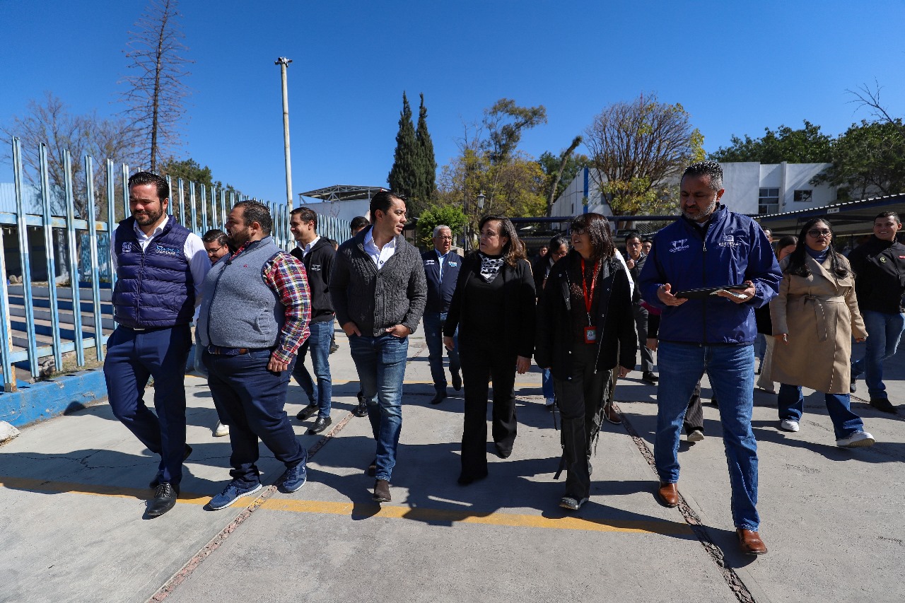 Supervisan Rectora UAQ y edil de Querétaro avance de obras en Centro Universitario