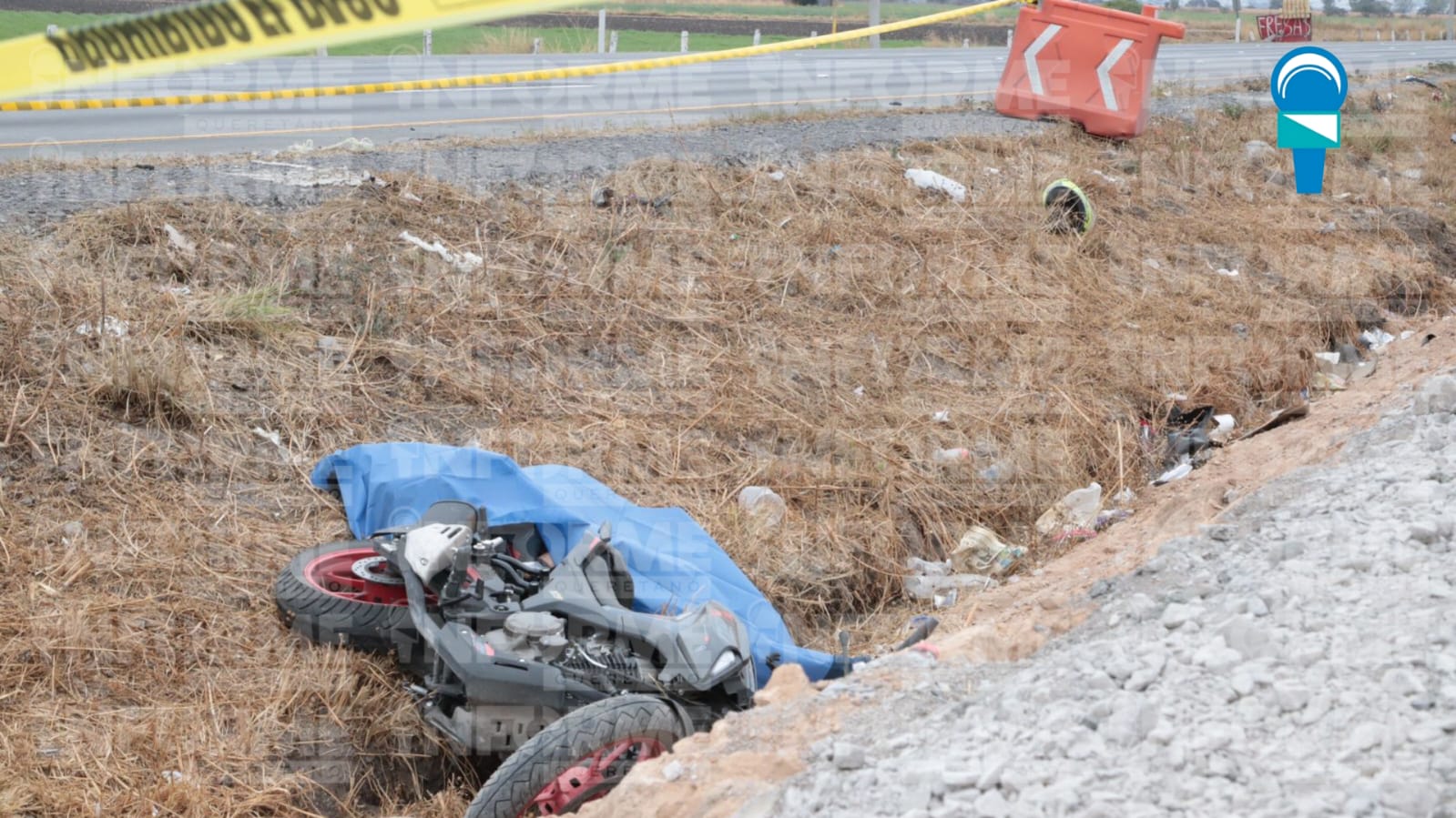 Muere motociclista en la carretera México – Querétaro