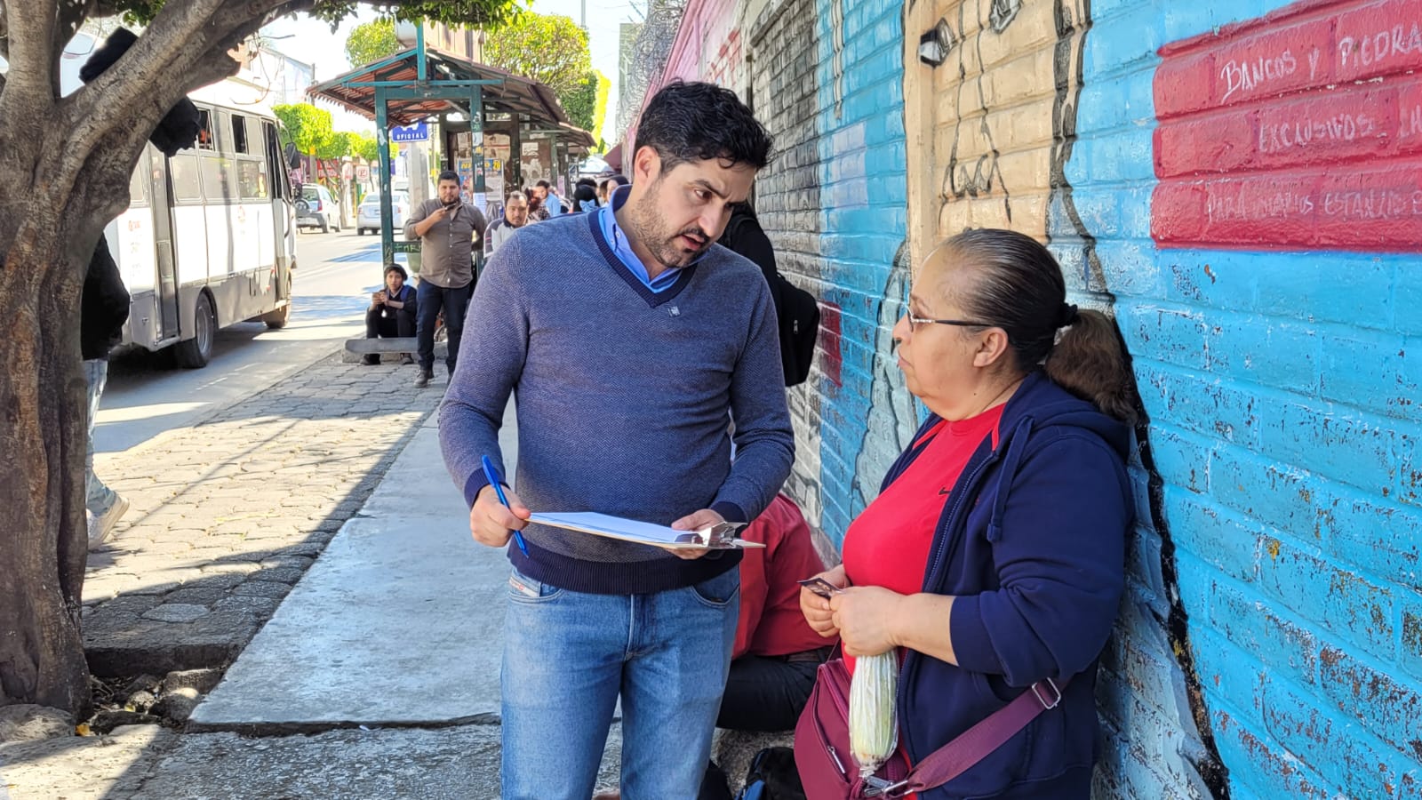 Continúa la colecta de firmas en favor de la Tarifa Unidos en San Juan del Río