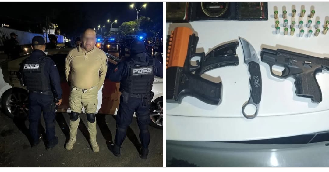 Andaba bien bélico y fue detenido por POES en el Paseo de la República
