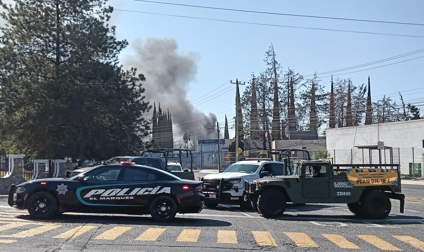 Sin lesionados en incendio del Parque Industrial FINSA 1