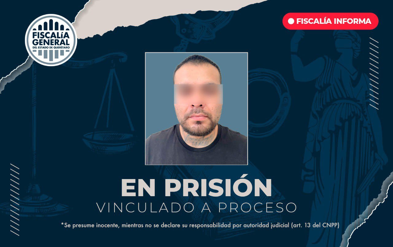 Vinculan a proceso a sujeto por homicidio ocurrido en Pedro Escobedo!