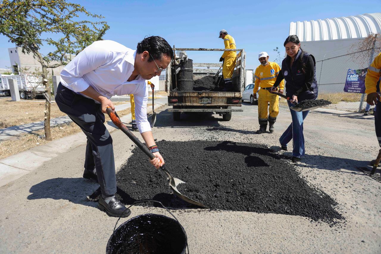 Chepe Guerrero supervisa trabajos de Brigada Antibaches en La Negreta