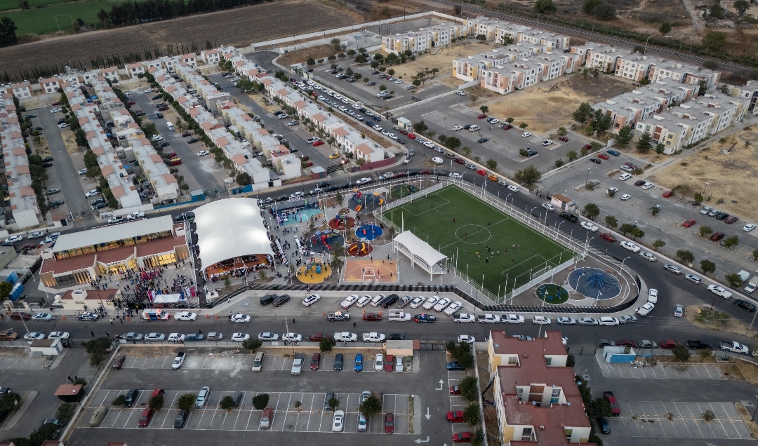 Rodrigo Monsalvo Inaugura Unidad Deportiva en Paseos del Marqués