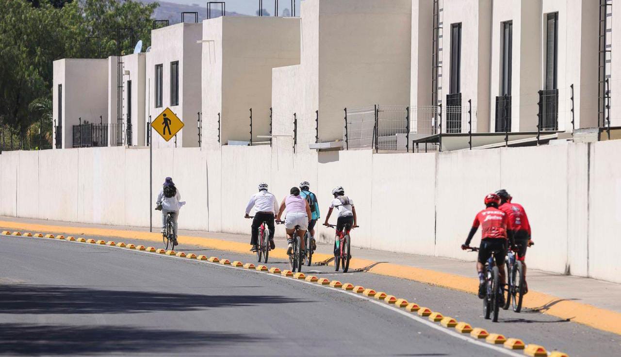 Más de 15 km de ciclovía rehabilitados en la cabecera municipal de Corregidora