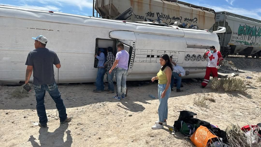 Atienden a 25 lesionados del trenazo en un hospital de Monclova!