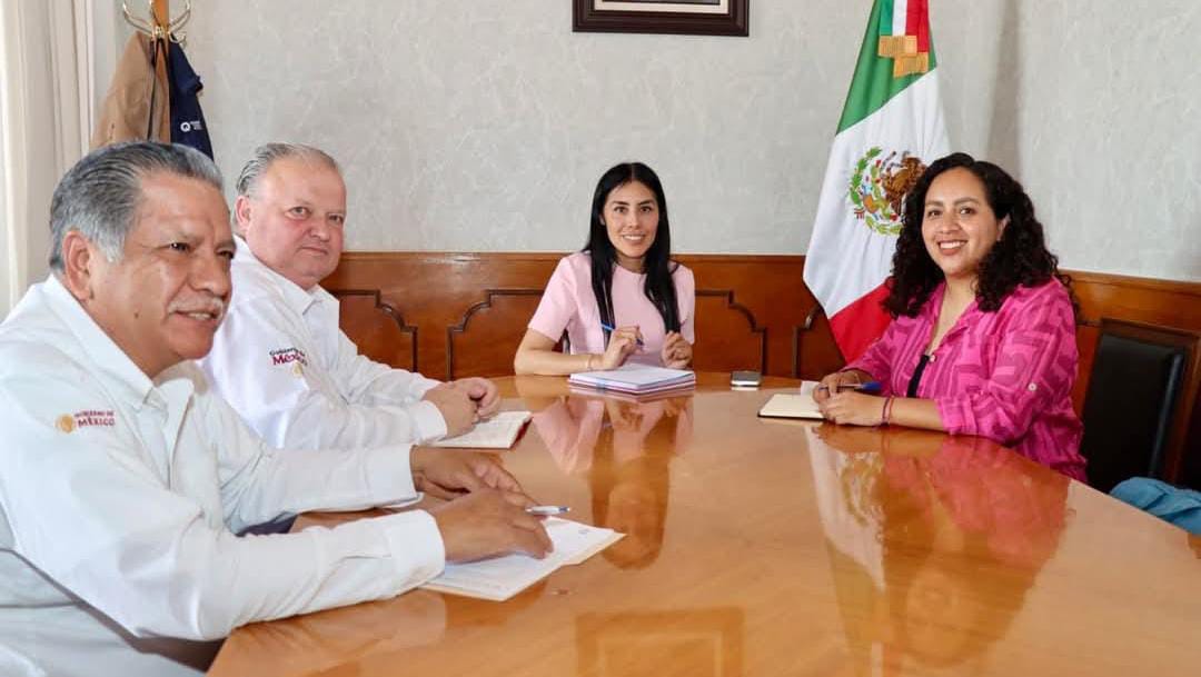 Hoy se reunieron la Secretaria del Trabajo y la presidenta de Cadereyta!