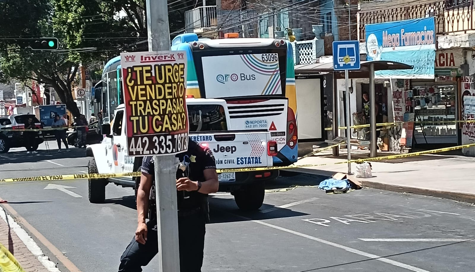 Muere mujer adulta arrollada por Qrobus en El Tepe