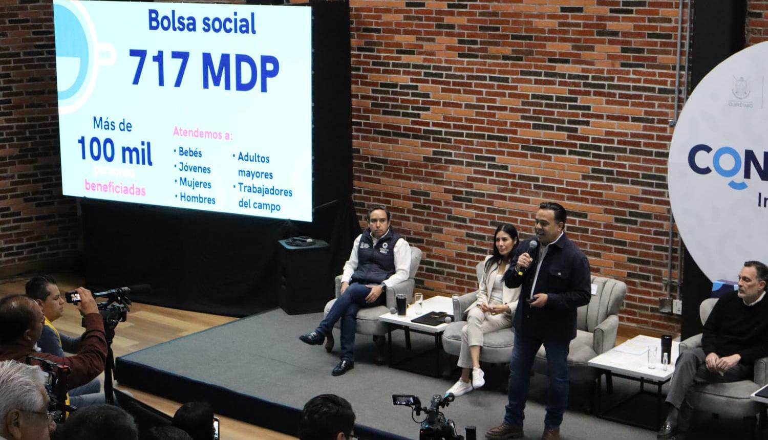 Querétaro anuncia inversión de 717 millones en programas sociales