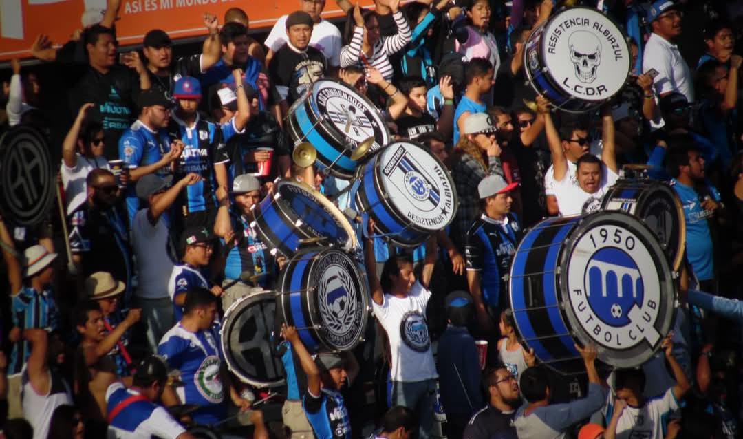 NO A LAS BARRAS DE ANIMACIÓN EN EL ESTADIO CORREGIDORA!