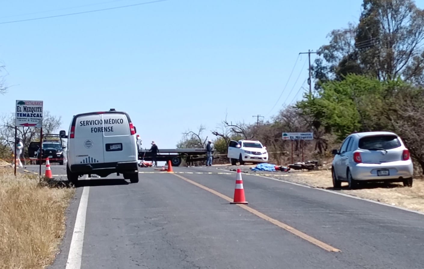 Muere Biker en la carretera a Huimilpan!