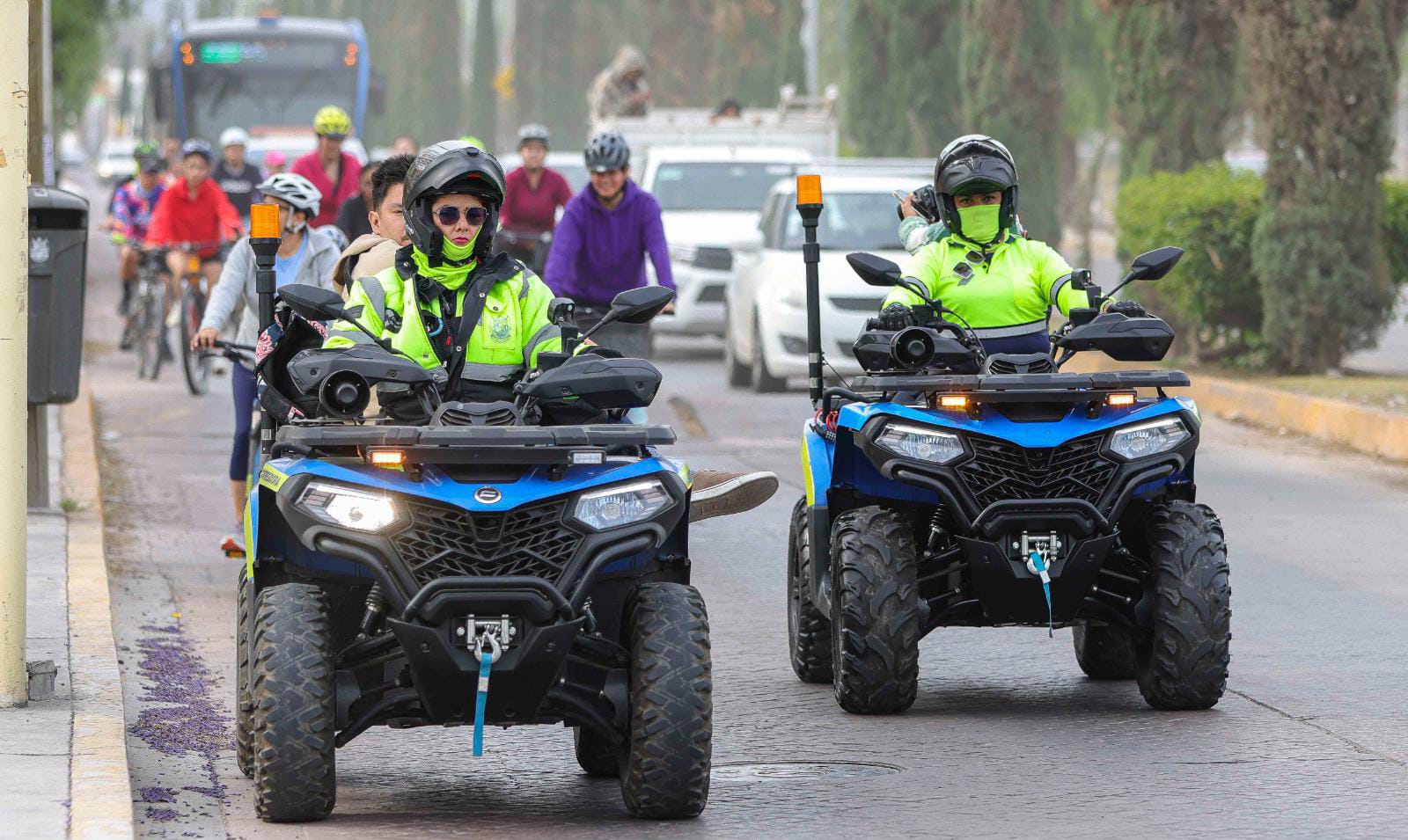 En Corregidora realizan rodada ciclista en impulso por la igualdad y la movilidad sustentable