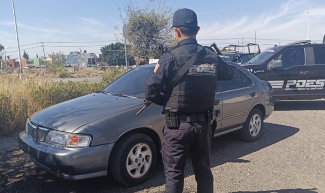 En la capital, POES detiene a hombre que vendía auto robado