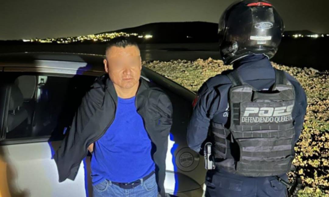 En San Juan del Río, POES detiene a sujeto y asegura arma