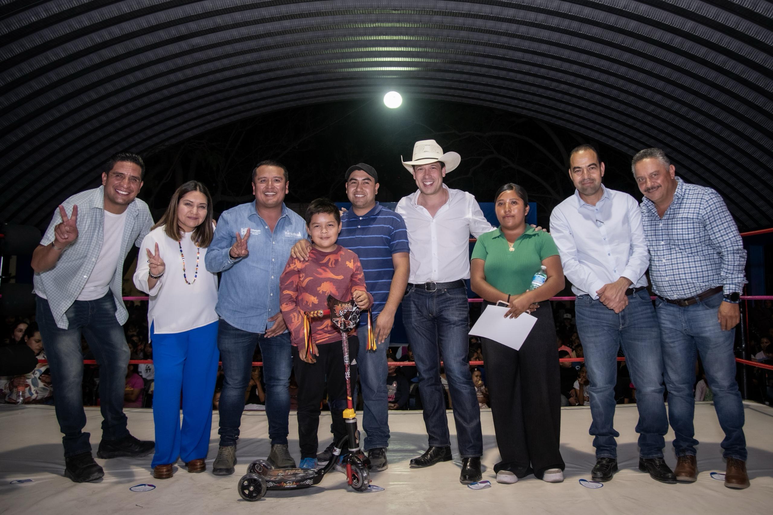 Rodrigo Monsalvo clausura el festival ‘Vive Tu Comunidad’ en Amazcala, reforzando el compromiso con la infancia