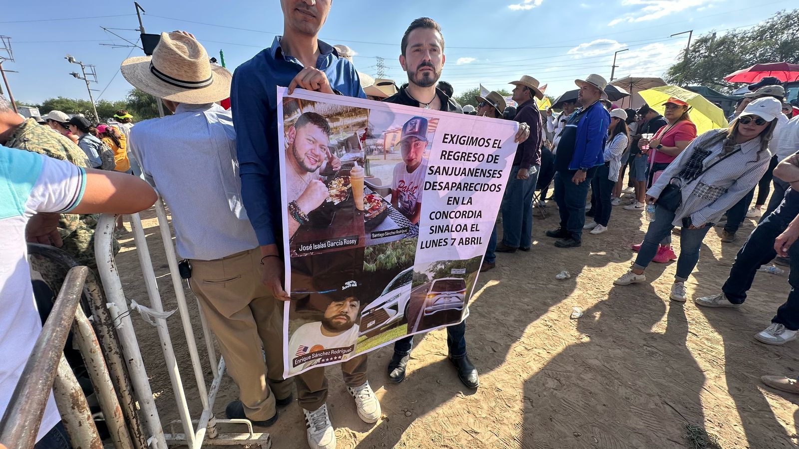 PIDEN AYUDA PARA LOCALIZAR A SANJUANENSES DESAPARECIDOS EN SINALOA