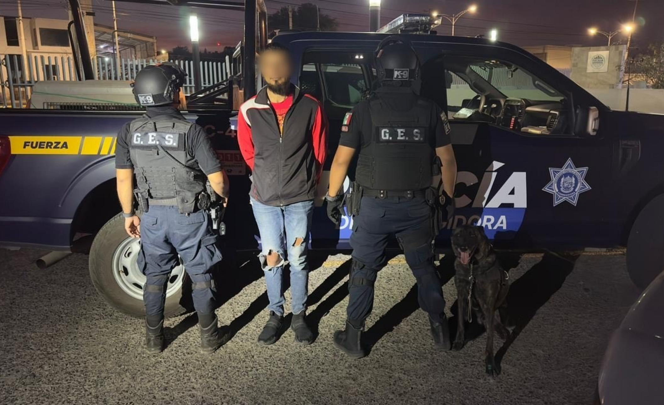 Policías de Corregidora Detienene a sujeto armado en comunidad de El Jaral