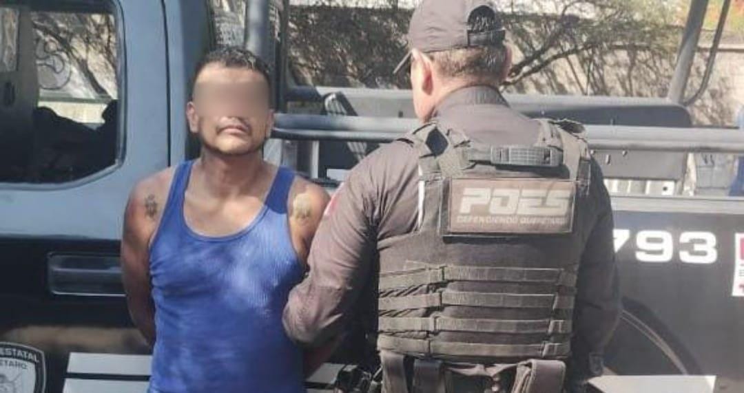 En Geo Plazas, POES detiene a individuo armado
