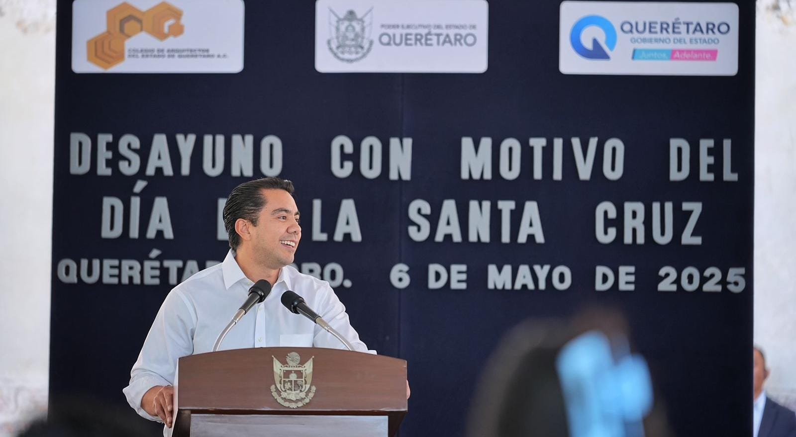 Reconoce Felifer Macías al gremio de la construcción como pilar del desarrollo de Querétaro