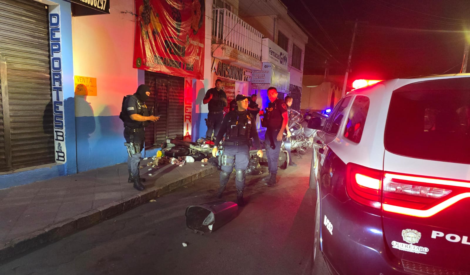 Detienen a cuatro motociclistas y aplican 16 infracciones