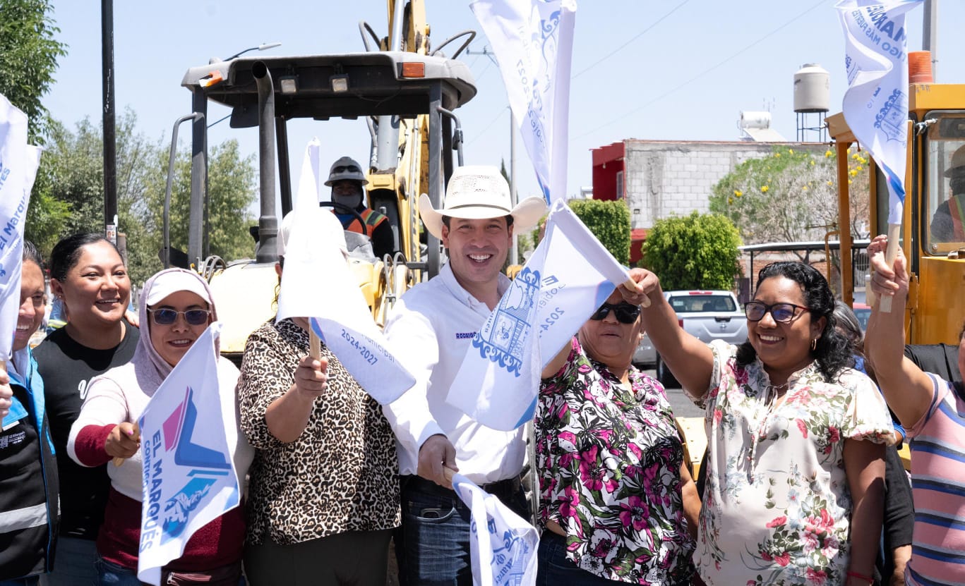 Con obras estratégicas, Rodrigo Monsalvo fortalece el bienestar y desarrollo de las familias marquesinas