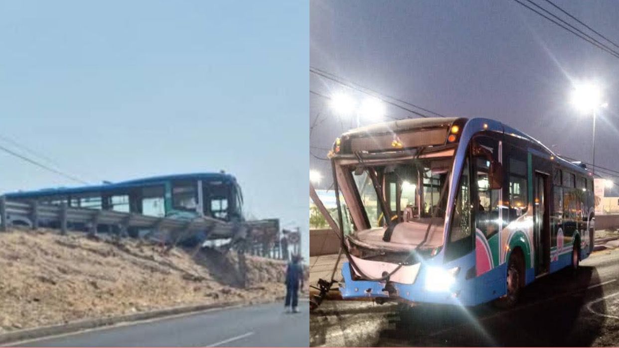 Accidente del sábado generó percance del domingo con unidades de QroBus