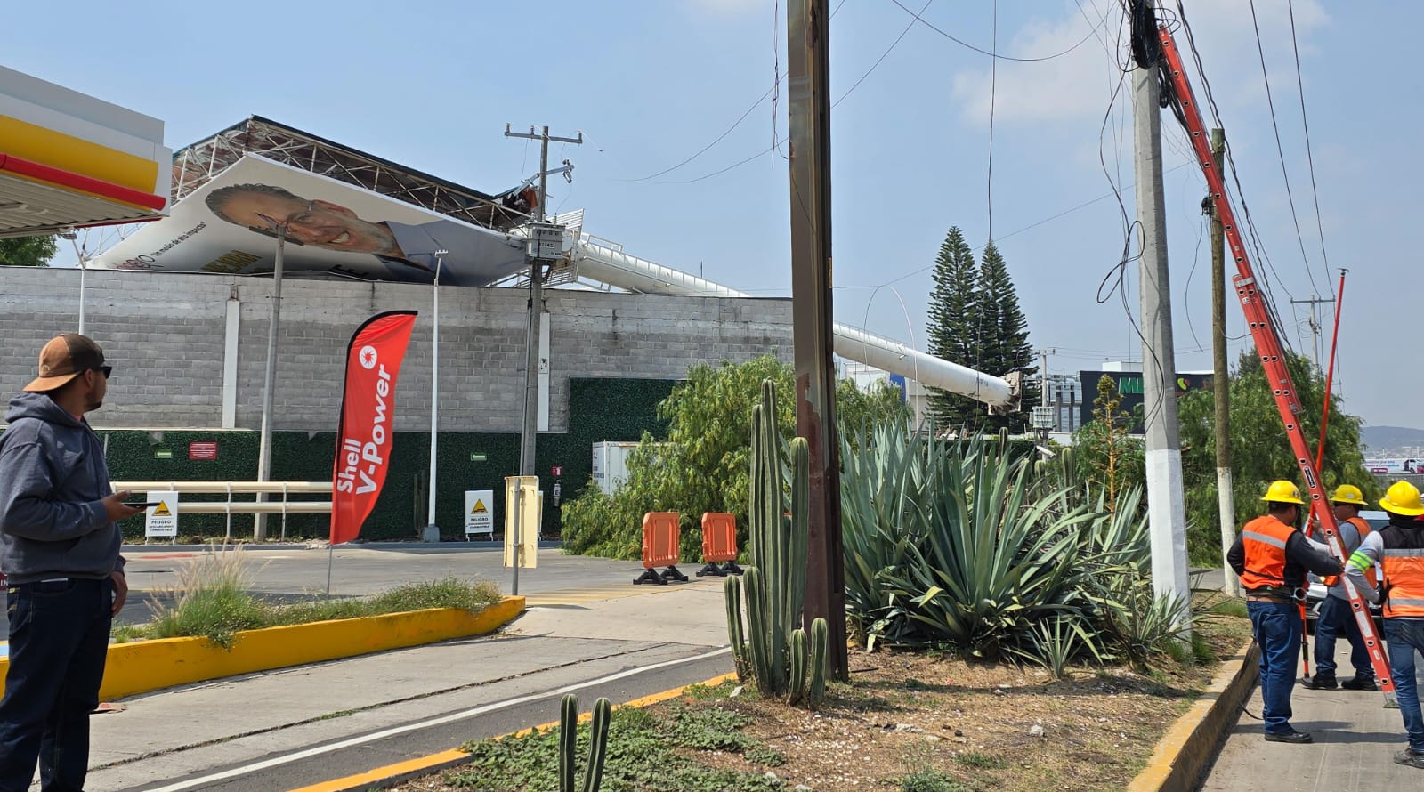 Estas fueron las afectaciones en el municipio de Corregidora!